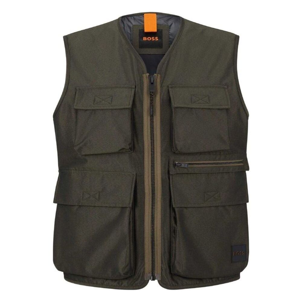 Boss Mens Onslow Vest / Dark Green